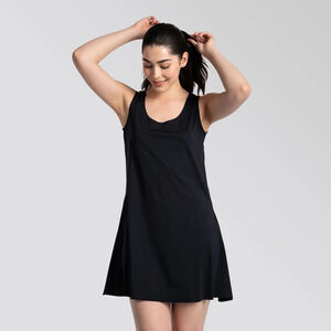 Epoque Evolution The One Flare Scoop Neck Sleeveless Cut-Out Mini Dress Black XS